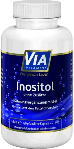 VIAVITAMINE Inositol Kapseln 120 St