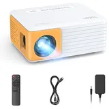 Diyarts Y3 Mini-Beamer (2000:1, Full HD 1080P px, Full HD 1080P, 420 g leicht; HDMI & USB; 120 Zoll Großbild)