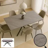 Mendler HWC-O57 160-200 x 76 x 90 cm grau