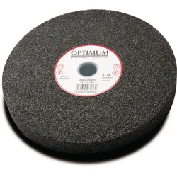 Optimum Normalkorund-Schleifscheibe Ø 300 x 35 Ø 30 mm, K80, Härte M