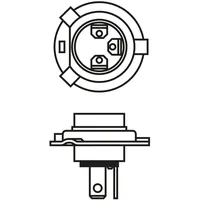 Bosch Glühlampe, Fernscheinwerfer VW,MERCEDES-BENZ,AUDI 1 987 301 010