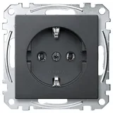Merten Schuko-Steckdose Unterputz anthrazit 1 St.