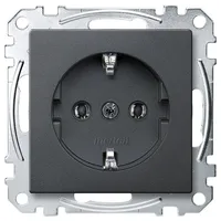 Merten Schuko-Steckdose Unterputz anthrazit 1 St.