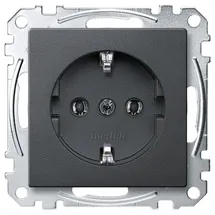 Merten Schuko-Steckdose Unterputz anthrazit 1 St.