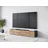OTTO home Denver TV-Lowboard 219,6 cm Schwarz/Braun Holzwerkstoff