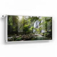 Deqori Magnetfolie für Heizung 120x60 cm | Motiv Verborgenes