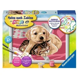 Paket Malen nach Zahlen Serie E (Beste Freunde)