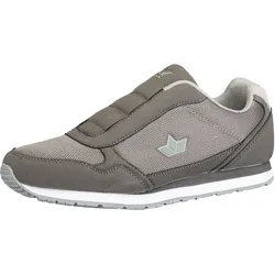 Slipper LICO "Freizeitschuh Simon Slipper", Gr. 43, grau, Synthetik, Schuhe
