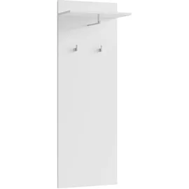 byLIVING Wandgarderobe Jakob 48 x 140 x 28 cm Weiß