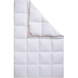 RIBECO "Kalle", weiße Gans 155x220 cm weiß warm