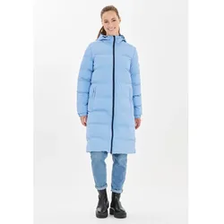 Whistler Winter-Steppmantel Abella Long Padded (Kapuze, warm, atmungsaktiv) hellblau Damen