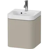 Duravit Happy D.2 Plus Möbelwaschtisch c-shaped mit Unterbau, wandhängend 400 x 360mm × 48 × 36 cm