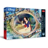 Trefl Premium Plus Quality - Puzzle Iconic Moments: Schneewittchen - 1000 Elemente, Puzzle-Serie mit Lieblingshelden, Ideale Anpassung der Teile, für Erwachsene und Kinder ab 12 Jahren