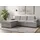 sit&more Ecksofa SIT & MORE "Moreno L-Form, B: 247 cm", grau (hellgrau), B:247cm H:82cm T:171cm, 95% Polyester, 5% Polyamid, Sofas, Ecksofa, mit Armteilverstellung, optional Bettfunktion