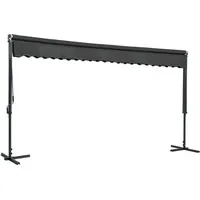 vidaXL Freistehende Markise 500 x 300 cm anthrazit
