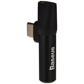 Baseus CATL41-01, Type-C, Type-C + 3.5 mm Schwarz