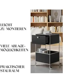 Floordirekt Metallregal Concept Epure MK-145 40 x 40 x 69 cm Schwarz