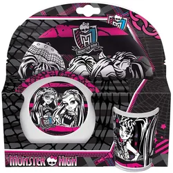 Monster High - 3-teiliges Melamin Set