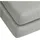 ASPERO Spannbettlaken Baumwolle-Jersey 140 x 200 cm grau 2 St.