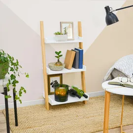 Dune Design Dunedesign Badezimmer-Regal, Weiß, Holz 30x90x45 cm, Wohnzimmer,, -