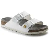 Birkenstock Arizona ESD Birko-Flor weiß 43