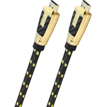 Oehlbach HDMI-Kabel 2,2 m Gold/Schwarz
