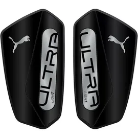Puma Ultra Light Sleeve Schienbeinschoner Schwarz/Silber L