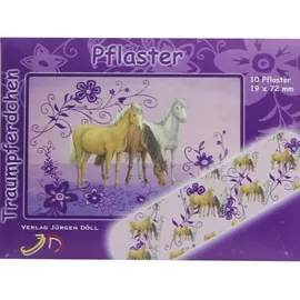 Axisis Kinderpflaster Traumpferdchen blau Briefchen 10 St.