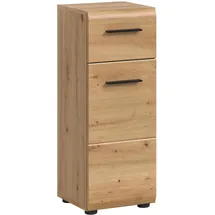 Möbel Boss Standschrank Ice 30 x 80 x 30 cm Braun/Schwarz
