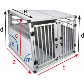 Nobby Alu Autotransportbox doppelt New Design