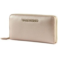 Valentino Divina Zip Around Wallet Rosa Metallizato
