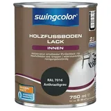 swingcolor 2in1 Fußbodenlack RAL 7016  (Anthrazitgrau, Seidenmatt, 750 ml, Wasserbasiert)