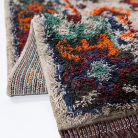 Flair Rugs Teppich FLAIR RUGS "LIA SHAGGY", bunt (mehrfarbig), B:160cm H:30mm L:230cm, Oberfläche: 100% Polyester. Rückseite: 45% Baumwolle, 29% Synthetik, 26% Polyester, Teppiche, Teppich