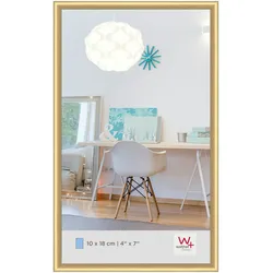 walther + design Lifestyle Kunststoff Bilderrahmen 10x18 cm GOLD