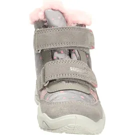 superfit Baby Mädchen GLACIER warm gefütterte Gore-Tex Stiefel, GRAU/ROSA 2500