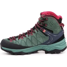 Salewa Alp Trainer 2 Mid GTX Damen duck green/rhododendon 38,5