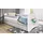 raumhirsch furniture Kinderbett 80 x 180 cm Holzwerkstoff weiß