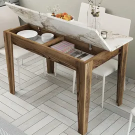 Skye Decor Kiev 110 x 75 x 72 cm Nussbaum/Weiß