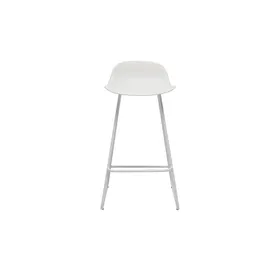 miliboo Design-Barhocker H65 cm Weiß