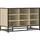 vidaXL Sonoma-Eiche 84 x 40 x 53,5 cm Sitzbank / braun