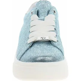 Rieker Plateau-Sneaker Blau 38