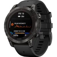Garmin fenix 7 Pro Sapphire Solar schwarz/carbongrau