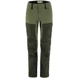 Fjällräven Keb Curved Hosen - Deep Forest / Laurel Green - 36