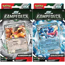 Pokémon EX-Kampfdeck Quajutsu Oktober 2023