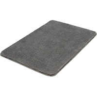 Kleine Wolke Badteppich, »Marco«, Höhe 20 mm, rutschhemmend beschichtet, fußbodenheizungsgeeignet, Uni Farben, grau