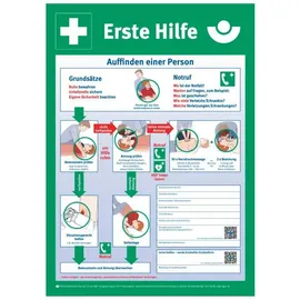 nvent hoffman Anleitung zur Ersten Hilfe Auffinden einer Person, Typ: 02400