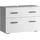 INOSIGN Waschbeckenunterschrank Skara 80 x 55 cm Weiß