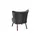 Max Winzer Sessel Alessandro Samtvelours 70 x 80 x 66 cm Schwarz