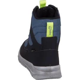 superfit Mars Warm Gefütterte Gore-tex Schneestiefel, Blau Schwarz 8010, 38