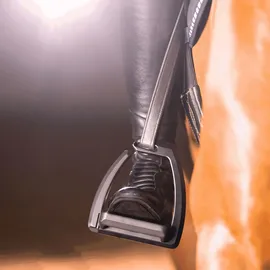 Sprenger Aero Steigbügel mit Spikes - schwarz